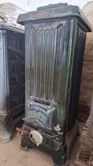 Liatinová pec smaltovaná