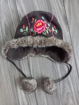 Super kožušinová čiapka na 4-9 mesiacov