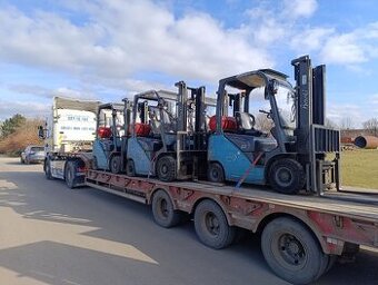 BAOLI CPQD15 + TAILIFT FG 18 ZET, spolu 4 ks, LPG + CNG