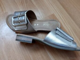 Šľapky Gábor kožené 37,5 veľkosť