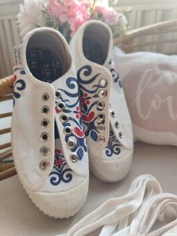 Tenisky Tikoki plátenky 40