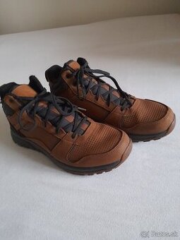 Pánske kožené topánky Quechua, veľkosť 43