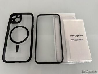 Ochranné sklo iPhone 15 + MagSafe obal iPhone 15