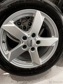 Alu disky RIAL R16 5x112 + pneu 205/55 (Superb, Octavia, VW)
