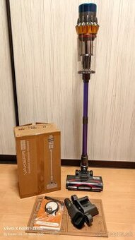 Bezdrôtový tyčový vysávač Vakerr 55kPa,550W,60min,led svetlo