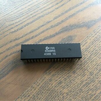 Videochip Commodore CSG 6569R5 VIC-II: pre Commodore C64