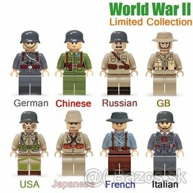 8 ks sada vojakou-2.svetova vojna-rozne armady