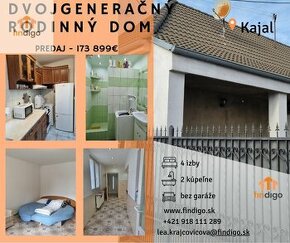 Dvojgeneračný rodinný dom na predaj - Kajal - 1
