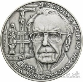 Kúpim - Strieborná medaila 2011 Ján Chryzostom Korec