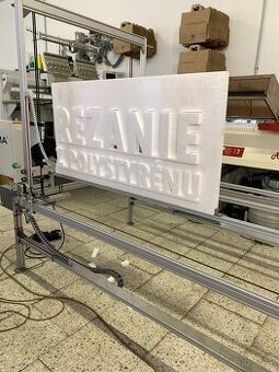 Cnc rezacka polystyrenu 60x60x125cm - VÝMENA MOZNA citat