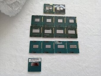 predám procesory pre notebooky , Intel® - 1,2,3,4 generácia