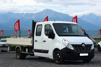 Renault Master valník - dlhý - 7 miest - odpočet DPH