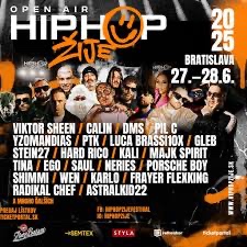 Hip Hop Žije 2025 Bratislava