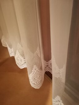 Snehobiela záclona 7.5 m S x 2.3m V