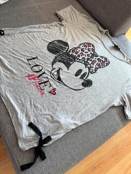 Minnie predĺžené tričko sivé - tunika 46/48