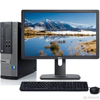 DELL OptiPlex (16GB RAM + SSD) s monitorom