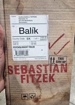 Kniha od S.Fitzek "Balík"