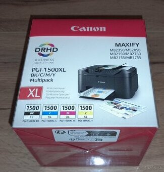 Genuine Canon inks PGI-1500XL Multipack toner