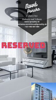 REZERVOVANÉ IBA U NÁS Veľkorysý 3 izbový byt s dvoma balkón - 1