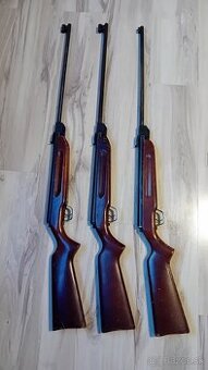 3 vzduchovky Slavia 630 plus 2 obaly na 630