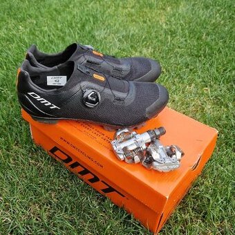 Cyklo tretry DMT KM4 + pedale Shimano SPD veľkosť 42 - 1