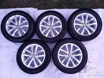 5x112 Originál 5ks Volkswagen Sepang TOP STAV 215 60 R16