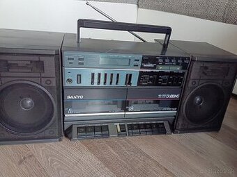 Sanyo MW255L radiomagnetofon retro 2 kazeťák