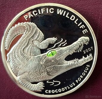 Saltwater crocodile 5 dolárová minca.