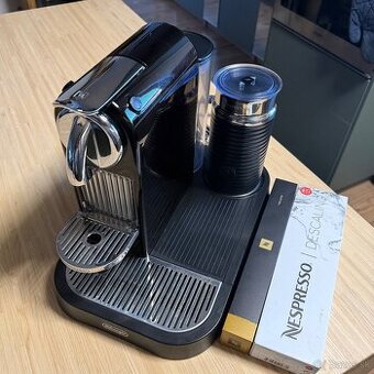 Nespresso DeLonghi Citiz – kapsulový kávovar + napeňovač