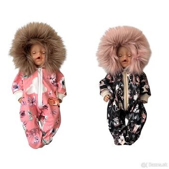 Zimný overal pre bábiku Baby Born, Baby annabell - 43 cm,