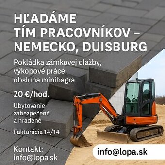 ✅Hľadáme BÁGRISTOV - živnostníkov do Nemecka ✅
