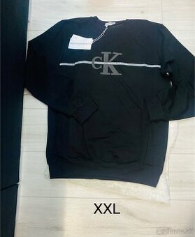 Cierna mikina Calvin klein