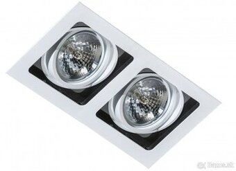 Bodové svietidlo zápustné AZzardo Sisto 2 White