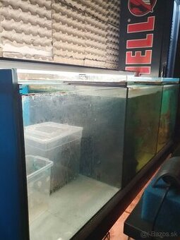 Akvarium 240L, 120x40x50, 3 časti