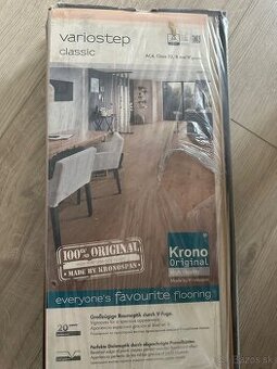 Laminátová podlaha 60 m2