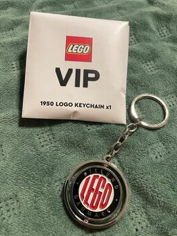 LEGO Retro Spinning Keychain 1950 Logo