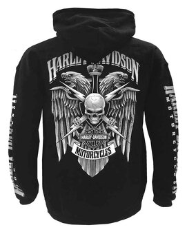 Mikina S Kapucňou Harley Davidson