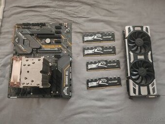 Predám PC komponenty – Z390 / GTX 1080 / 32GB RAM