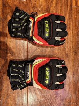 Zjazdové rukavice Leki Worldcup Race Flex S junior