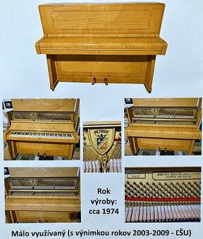 Pianino zn. Petrof