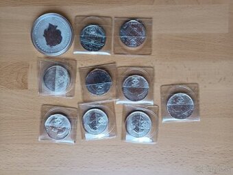 Predam investicne strieborne mince