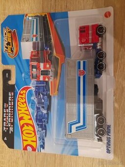 Hot wheels  Optimus Prime Transformers - ťahač aj kamión