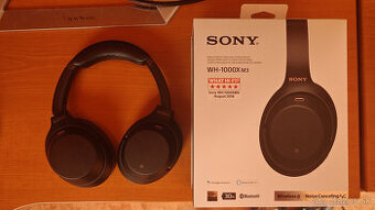 Sony WH-1000XM3 + nové náhradné náušníky