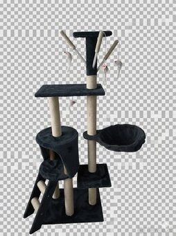 Škrabadlo pre mačku - výška 140 cm (AKO NOVÉ / POSKLADANÉ)