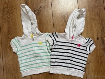 Mikiny pre dvojičky, 6m