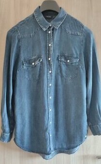 Dámska rifľová košeľa č. 38