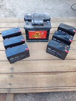 Predám olovené baterky