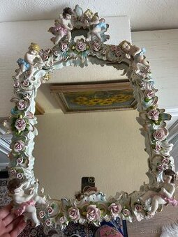 Porcelanove zrkadlo Dresden