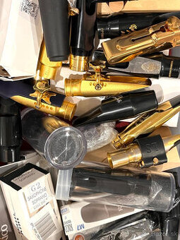 Predám hubice na Es alt a B-tenor saxofón-TOP+ 5 hubíc na B-