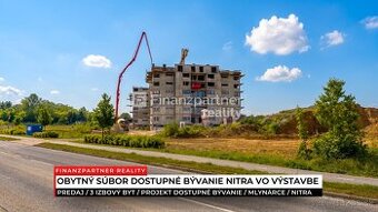 3 izbový byt 85 m² + terasa 76 m² v novom projekte, Nitra